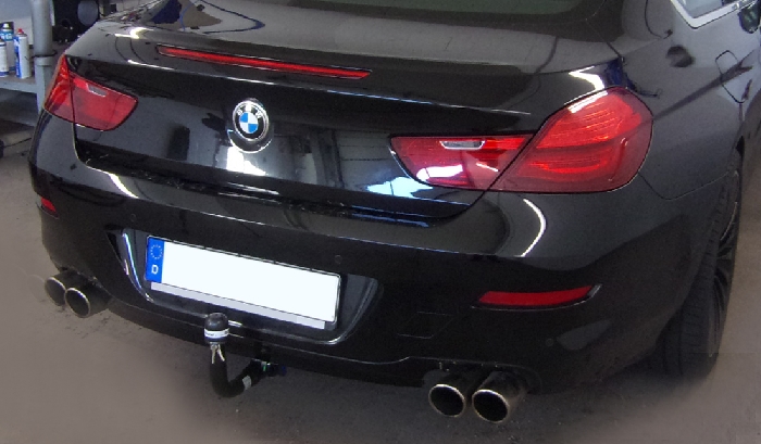 Anhängerkupplung für BMW-6er Coupe F13, nur für Fzg. mit Anhängelastfreigabe, Baureihe 2011-2015 V-abnehmbar