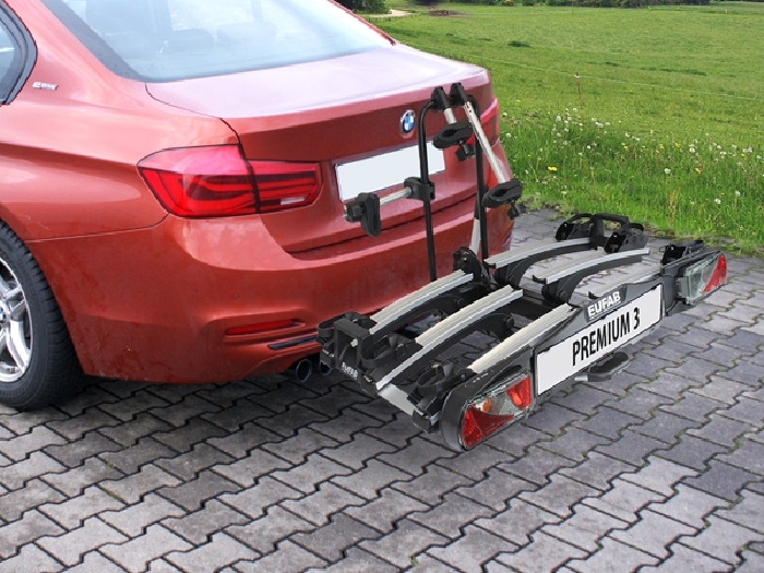 Anhängerkupplung für BMW-3er Limousine F30, spez. 330e, nur für Heckträgerbetrieb, Baureihe 2014-2018 V-abnehmbar