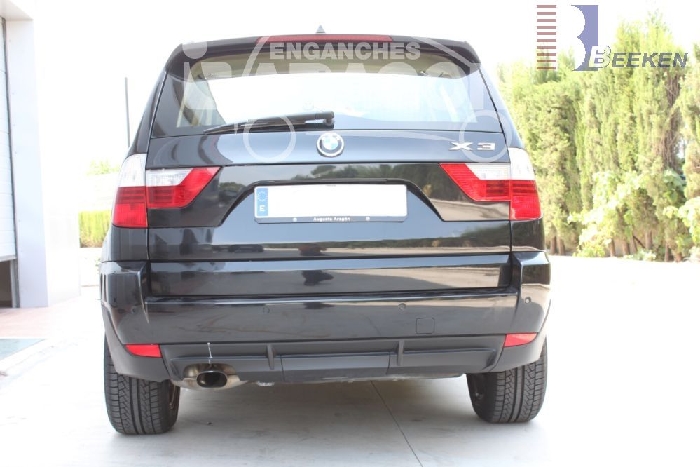 Anhängerkupplung für BMW-X3 E83 Geländekombi, Baureihe 2004-2010 V-abnehmbar