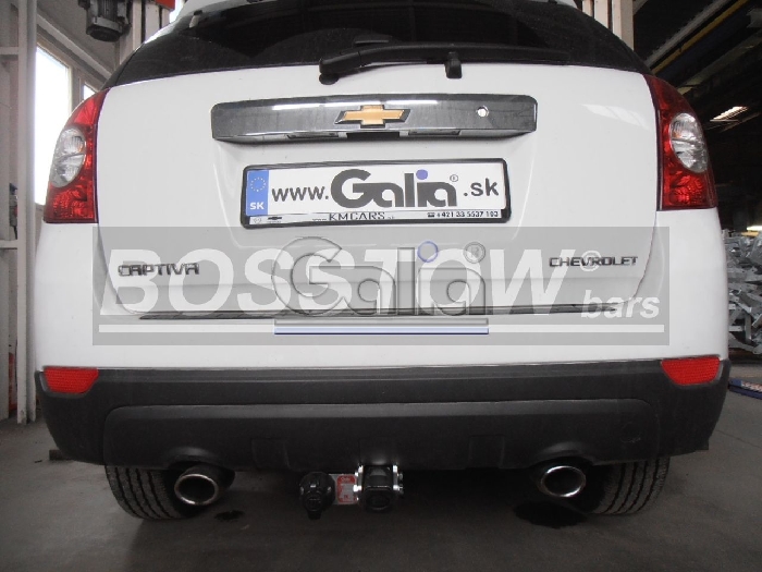 Anhängerkupplung für Chevrolet-Captiva Fzg. mit Elektrosatz Vorbereitung, Baureihe 2006-2012 starr