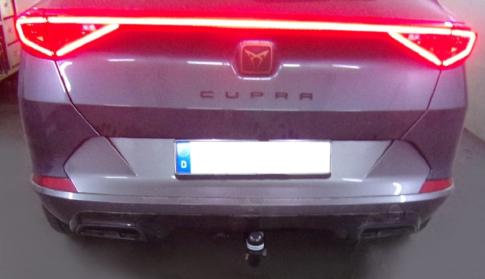 Anhängerkupplung für Cupra-Formentor nicht VZ5, Baureihe 2020- V-abnehmbar
