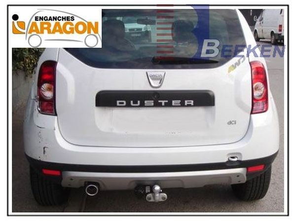 Anhängerkupplung für Dacia-Duster SUV 2WD und 4WD, Baureihe 2010-2012 starr