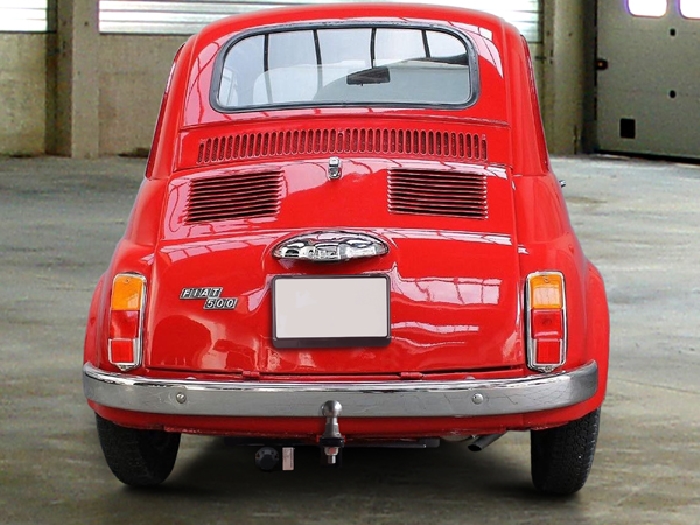 Anhängerkupplung für Fiat-500 Fließheck Nuova, luftgekühlt, Baureihe 1957-1975 starr