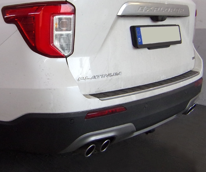 Anhängerkupplung für Ford-Explorer VI, Platinium 4WD, inkl. Hybrid, Baureihe 2019-2024 V-abnehmbar