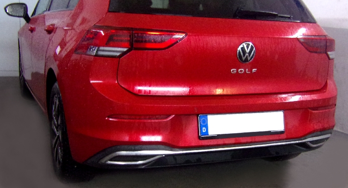 Anhängerkupplung für VW-Golf VIII Limousine, Baureihe 2023- V-abnehmbar