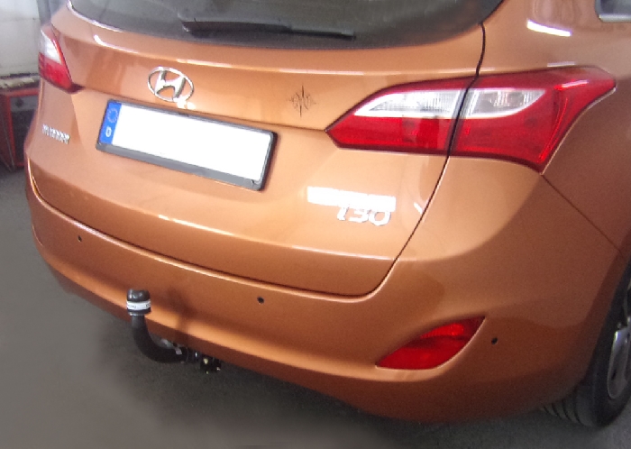 Anhängerkupplung für Hyundai-I30 Kombi, Baureihe 2012-2017 abnehmbar