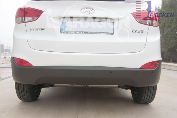 Anhängerkupplung für Hyundai-IX35 Geländewagen, Baureihe 2010-2015 V-abnehmbar