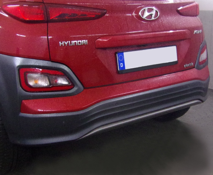 Anhängerkupplung für Hyundai-Kona Elektro, nur für Heckträgerbetrieb, Baureihe 2018-2023 V-abnehmbar