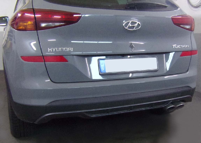 Anhängerkupplung für Hyundai-Tucson spez. N-Line, Baureihe 2019-2020 V-abnehmbar