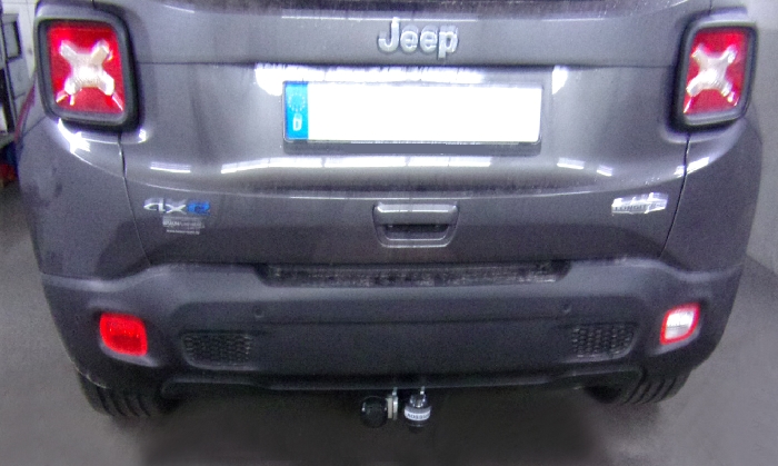 Anhängerkupplung für Jeep-Renegade Fzg. mit Security Gateway, Baureihe 2018- starr