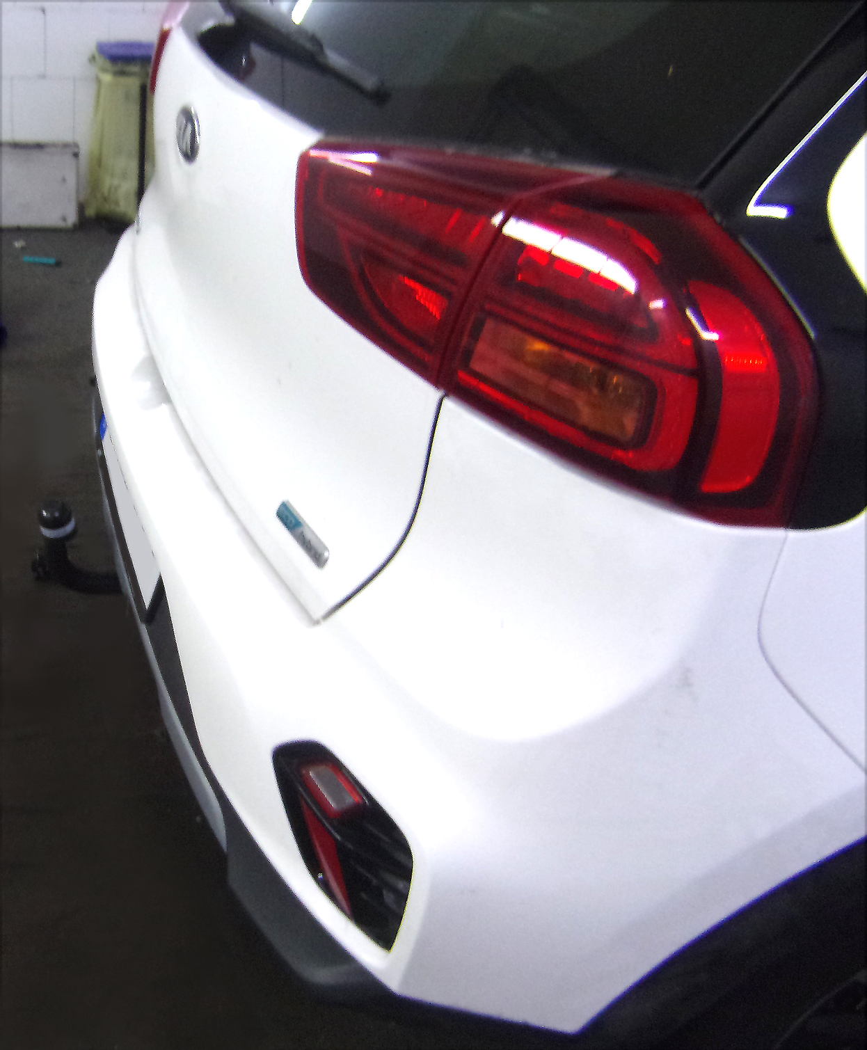 Anhängerkupplung für Kia-Niro, Baureihe 2019-2022 abnehmbar