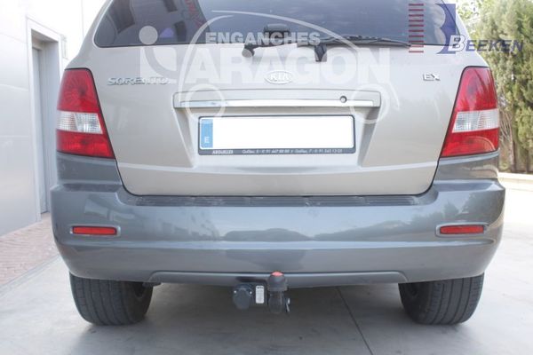 Anhängerkupplung für Kia-Sorento JC, Baureihe 2006-2009 starr