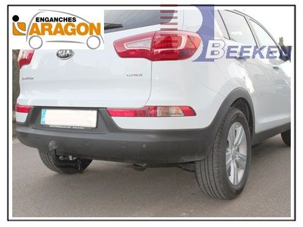 Anhängerkupplung für Kia-Sportage SL, Baureihe 2010-2016 starr