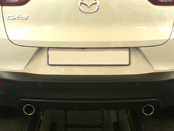 Anhängerkupplung für Mazda-CX-3, Baureihe 2015- V-abnehmbar 45 Grad