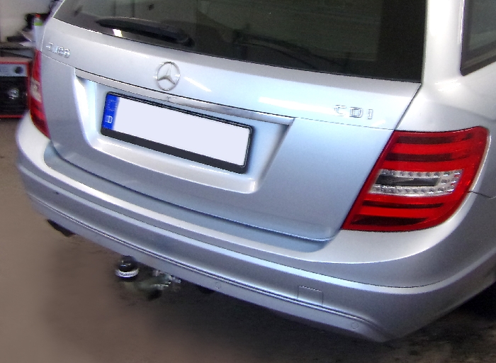 Anhängerkupplung für Mercedes-C-Klasse Kombi W204, Baureihe 2011-2014 abnehmbar