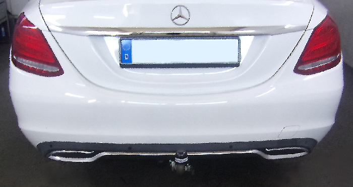 Anhängerkupplung für Mercedes-C-Klasse Lim. W205, Baureihe 2014-2018 abnehmbar