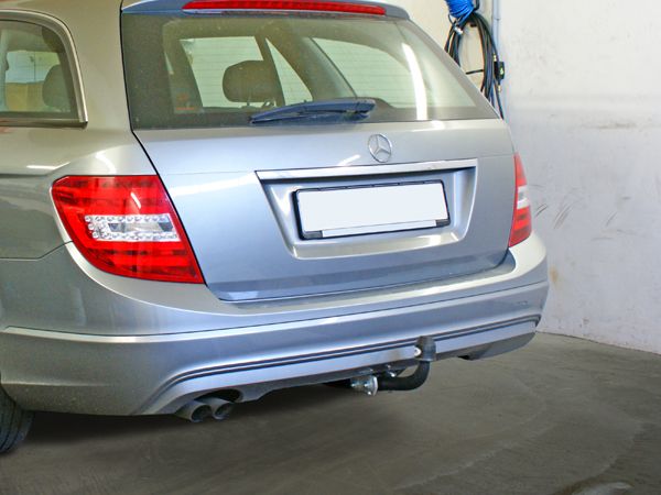 Anhängerkupplung für Mercedes-C-Klasse Kombi W204, Baureihe 2007-2011 starr