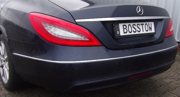 Anhängerkupplung für Mercedes-CLS C218, nur für Heckträgerbetrieb, Montage nur bei uns im Haus, Baureihe 2011- V-abnehmbar