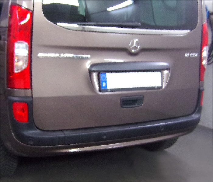 Anhängerkupplung für Mercedes-Citan W415, Lang 4321mm, Extralang 4705mm, Baureihe 2012- starr