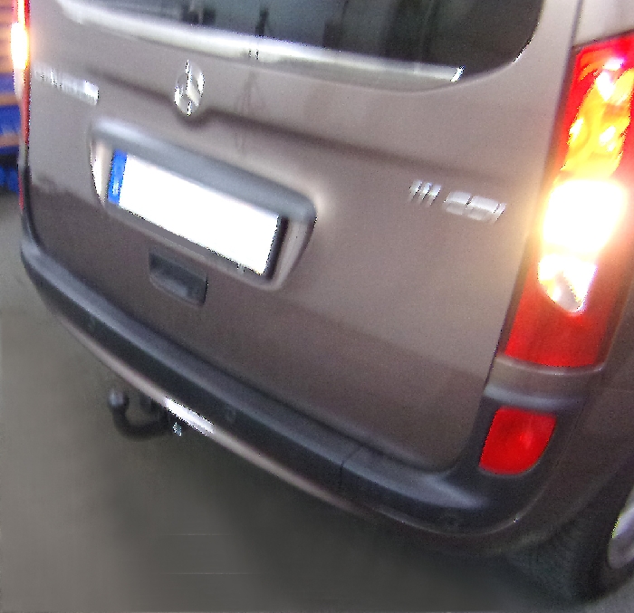 M MOTOS Tappetino Conducente In Velours Premium Per Mercedes-Benz Citan W415 (2012-2021) – Grigio, Spessore 7 Mm