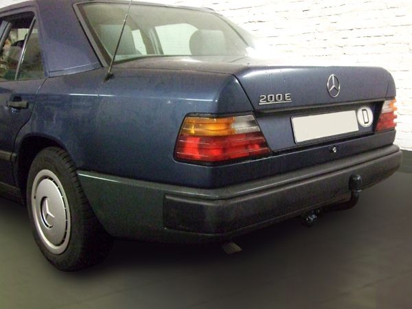 Anhängerkupplung für Mercedes-E-Klasse Lim. /Coupé/ Cabrio W 124, inkl. 4x4, 4-Matic, Baureihe 1985-1993 starr