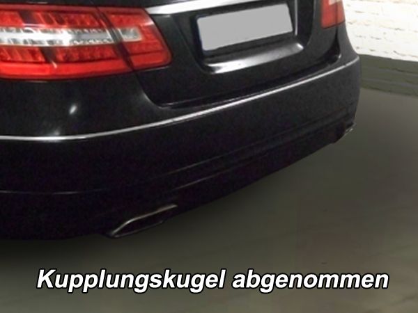 Anhängerkupplung für Mercedes-E-Klasse Limousine W 212, nicht Erdgas (Natural Gas), Baureihe 2009-2011 V-abnehmbar