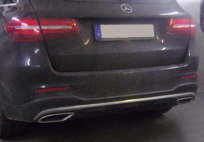Anhängerkupplung für Mercedes-GLC X253 spez. f. Fzg. m. AMG Sport o. Styling Paket, Baureihe 2015-2019 V-abnehmbar