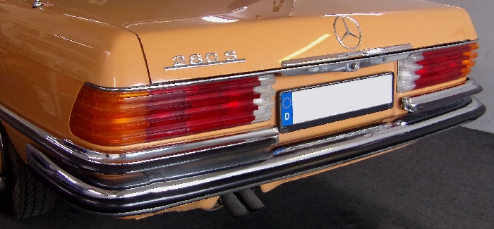 Anhängerkupplung für Mercedes-S-Klasse W116, 280/ 350/ 450, S, SE , SEL, SEC, Baureihe 1972-1980 abnehmbar