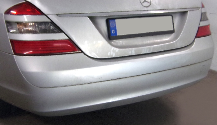 Anhängerkupplung für Mercedes-S-Klasse W221, Baureihe 2006- V-abnehmbar