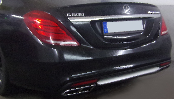 Anhängerkupplung für Mercedes-S-Klasse W222, spez. m. AMG Sport o. Styling Paket, Baureihe 2013-2017 V-abnehmbar