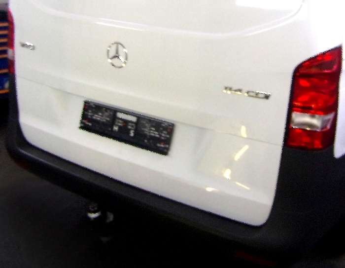 Anhängerkupplung für Mercedes-Vito W447, mit Elektrosatzvorbereitung, Baureihe 2014-2024 starr