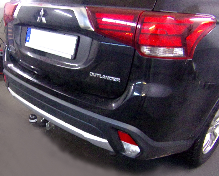 Anhängerkupplung für Mitsubishi-Outlander III, 2WD u. 4WD, incl. PHEV, Baureihe 2012- starr