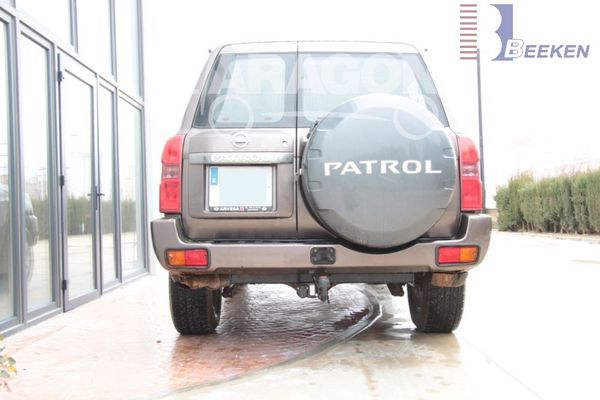 Anhängerkupplung für Nissan-Patrol GR, Typ Y 61, Baureihe 1998-2004 starr