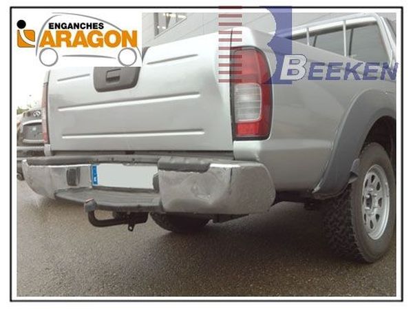 Anhängerkupplung für Nissan-Navara King Cab, Single Cab, 2WD D22, Fzg. mit Trittstoßstange, Baureihe 1997-2002 starr