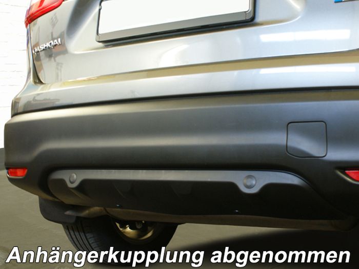 Anhängerkupplung für Nissan-Qashqai spez. Adblue, Baureihe 2014-2017 V-abnehmbar