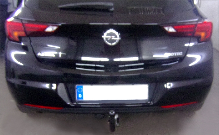 Anhängerkupplung für Opel-Astra K, Fließheck, Baureihe 2015- V-abnehmbar
