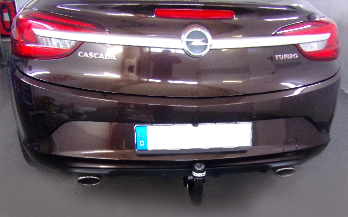Anhängerkupplung für Opel-Cascada Cabrio, Baureihe 2013- V-abnehmbar