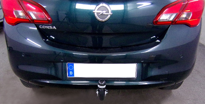 Anhängerkupplung für Opel-Corsa E, Fließheck, Baureihe 2014-2019 starr