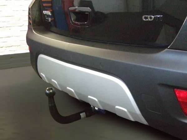 Anhängerkupplung für Opel-Mokka X nicht für Fzg. mit Fahrradträgersystem Flex-Fix, mit Elektrosatzvorb., Baureihe 2016-2020 V-abnehmbar