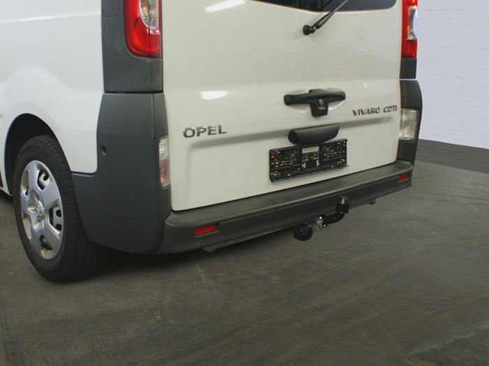 Anhängerkupplung für Opel-Vivaro Kasten/ Bus/ Kombi, Baureihe 2006-2008 starr