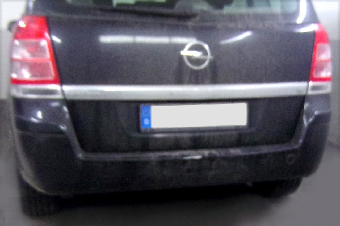 Anhängerkupplung für Opel-Zafira B, Van, Fzg. ohne REC, Baureihe 2005-2015 starr