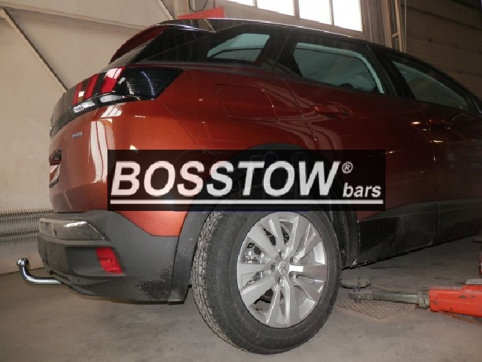 Anhängerkupplung für Peugeot-3008 Fzg. ohne Esatz Vorbereitung, Baureihe 2016-2023 starr