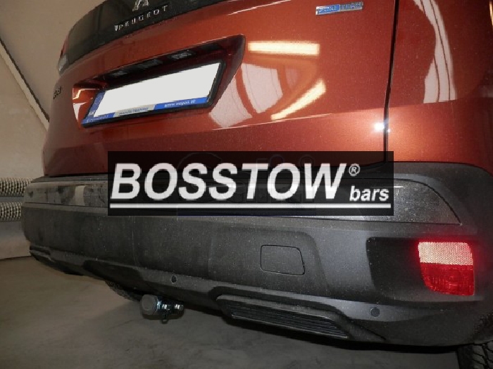 Anhängerkupplung für Peugeot-3008 Fzg. mit Esatz Vorbereitung, Baureihe 2016-2023 abnehmbar