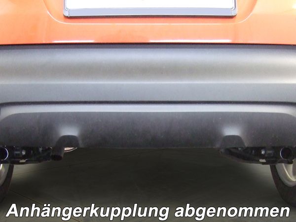 Anhängerkupplung für Renault-Captur, Baureihe 2013-2019 V-abnehmbar