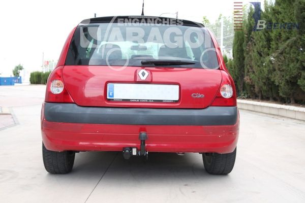 Anhängerkupplung für Renault-Clio II Fließheck, nicht 16V 1,8 Rsi Baccara, Baureihe 2001-2004 starr