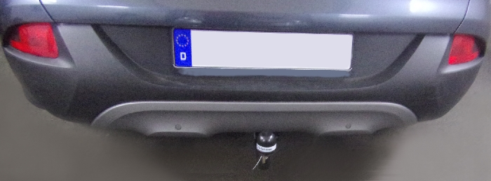 Anhängerkupplung für Renault-Kadjar, Baureihe 2015-2018 V-abnehmbar