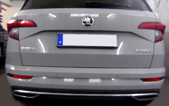 Anhängerkupplung für Skoda-Karoq spez. Sportline, Baureihe 2017-2023 V-abnehmbar