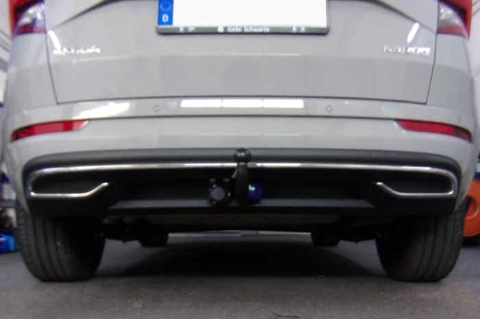 Anhängerkupplung für Skoda-Karoq, Baureihe 2017-2023 V-abnehmbar