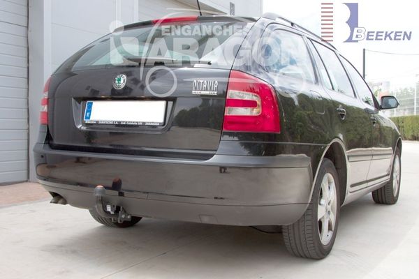 Anhängerkupplung für Skoda-Octavia 1Z Kombi, RS, Baureihe 2009-2013 starr