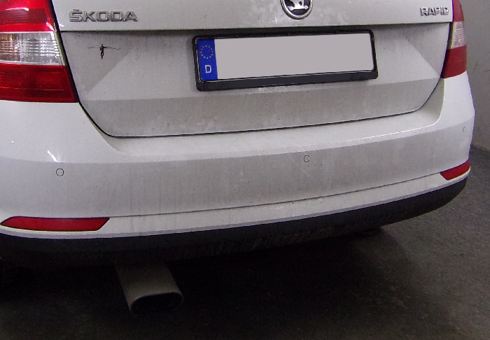 Anhängerkupplung für Skoda-Rapid Spaceback, Baureihe 2015-2018 starr